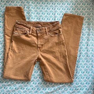 American Eagle Men’s Slim Straight Tan Jeans